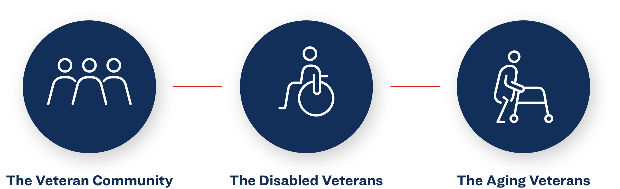 3 categories of veterans